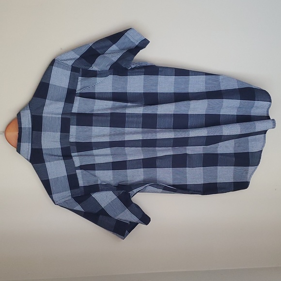 Beverly Hills Polo Club black button down short sleeve shirt - Picture 3 of 5